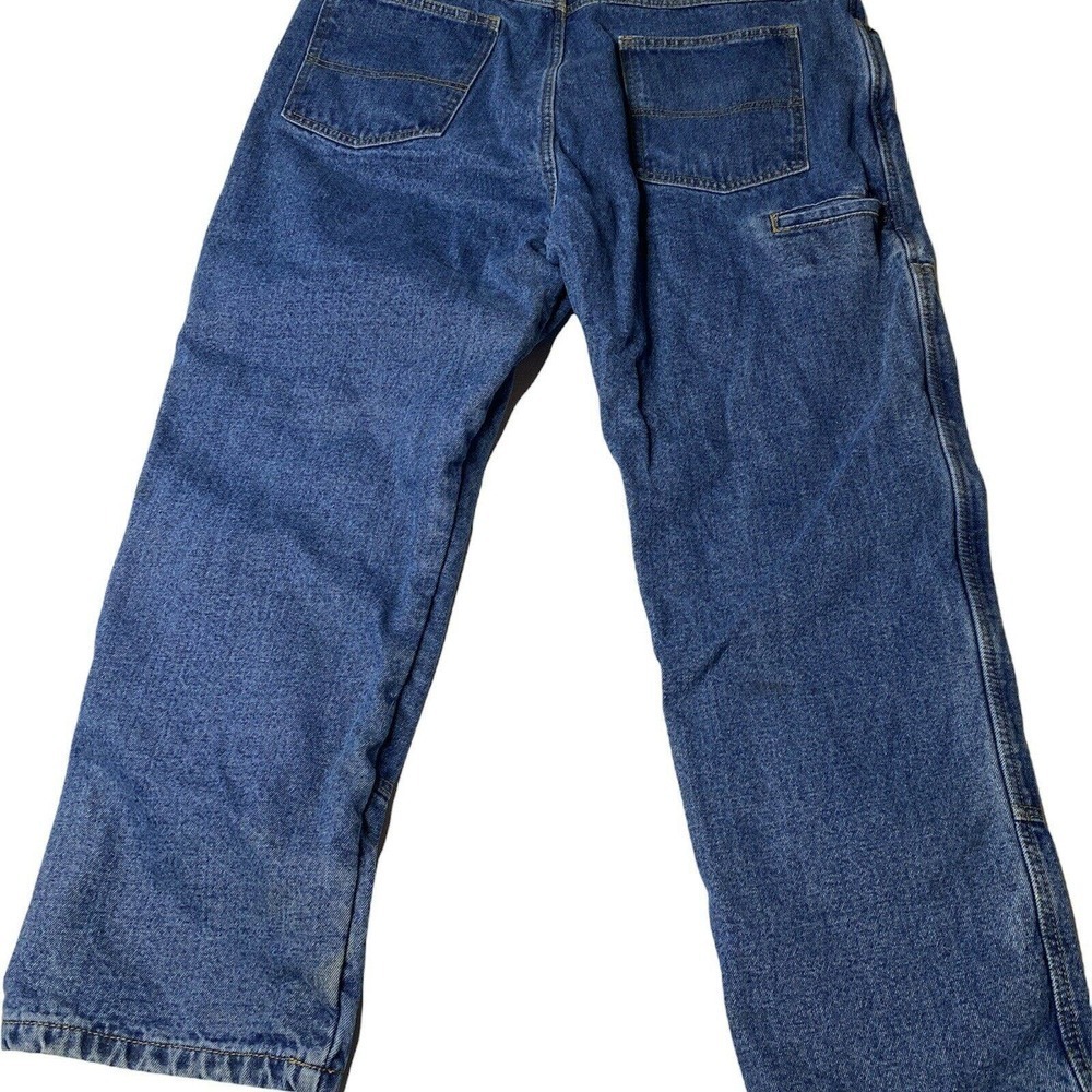 Guide Gear Mens Size 40 X 30 Insulated Carpenter Straight Leg Denim Jeans Flaw - Picture 7 of 12